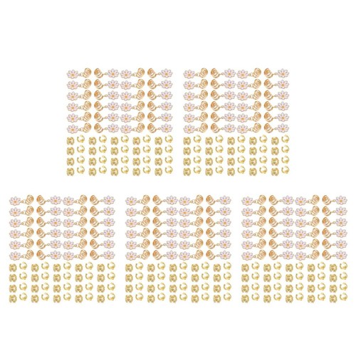 Lightweight golden flower hair - lightweight,