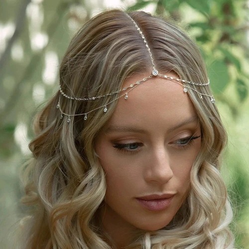 Head chain jewelry boho - -,