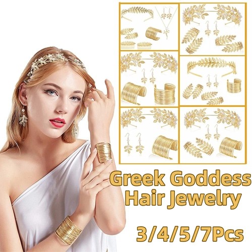Greek goddess hair jewelry set - goddess,