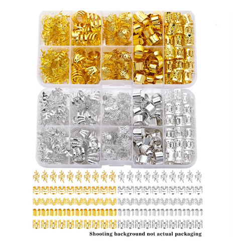 Jewelry for braids gold hair - for, braids,gold