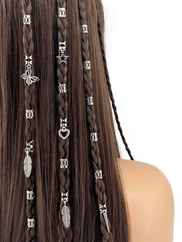 26pcs hair rings braids - 26pcs,