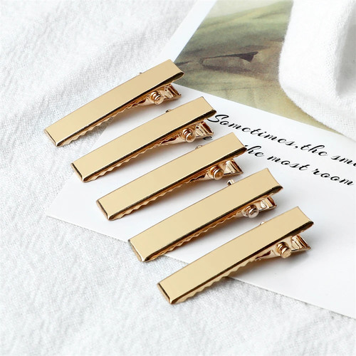 50pcs metal hair alligator - metal,