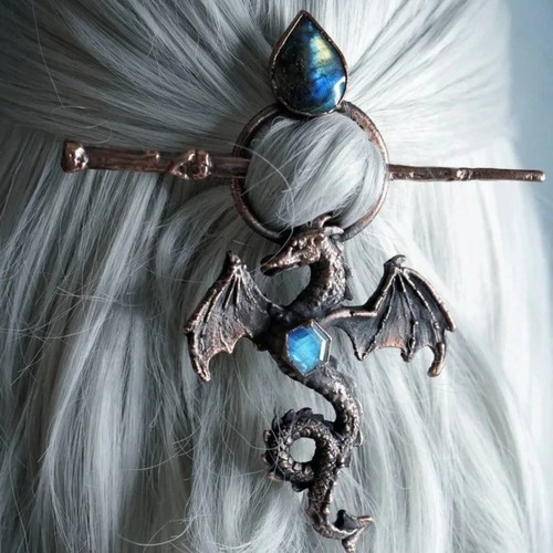 Vintage viking dragon hair - vintage,