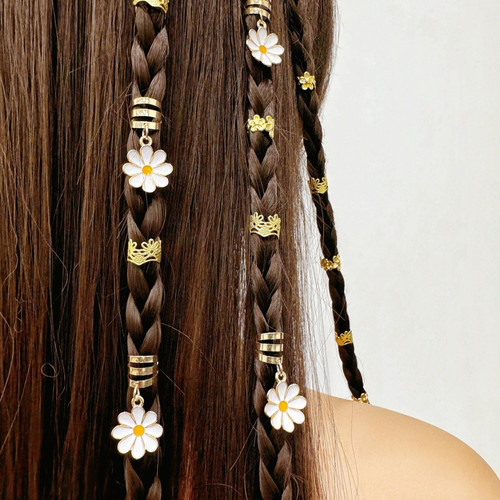 Hair rings beads - rings,