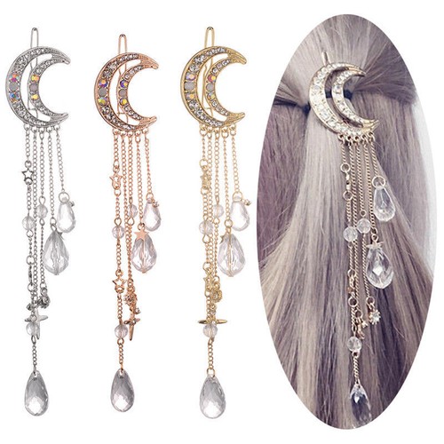 Moon crystal rhinestone - 2x,