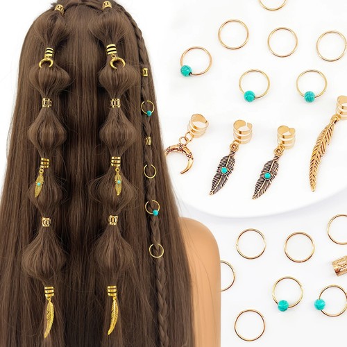 31pcs turquoise dreadlock hair - 31pcs,