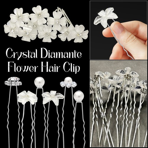 Flower hair pins grips - hair,