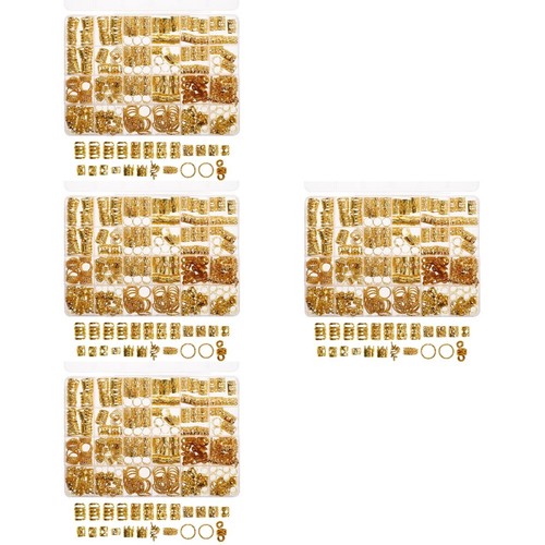 Golden zinc alloy - hair, jewelry
