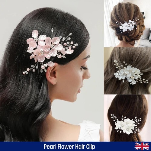 Luxury pearl flower - luxury, hair